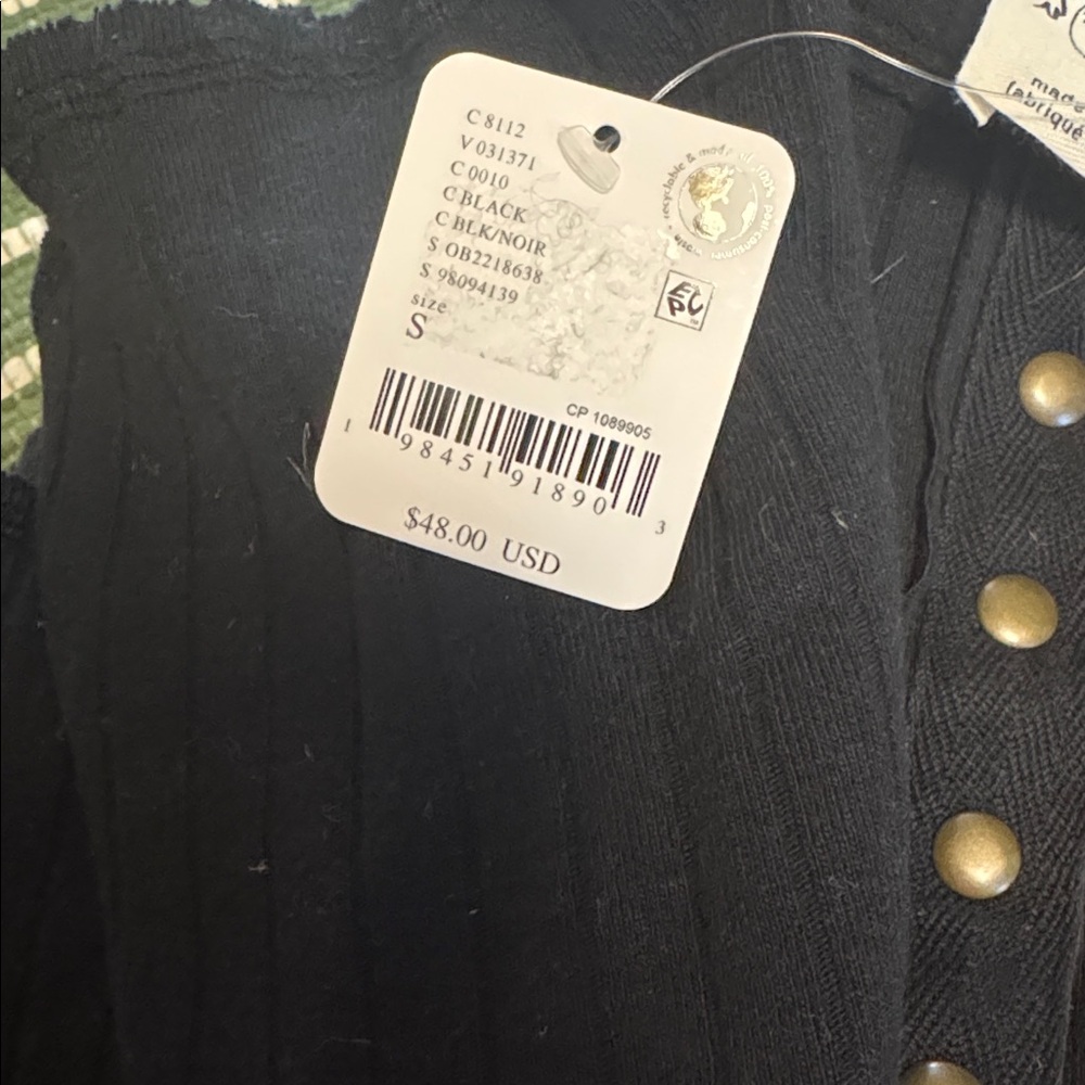 NWT Free People Bryson Henley Tank Top - Picture 6 of 6